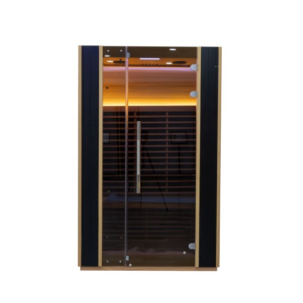 Indoor Far Infrared Low Emf Sauna House Luxury Red Cedar Hemlock Sauna Room