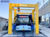 AA4C conducción automática sin límite de longitud de lavado 4 cepillos autobús camión lavadora máquina de lavado AA-DR5