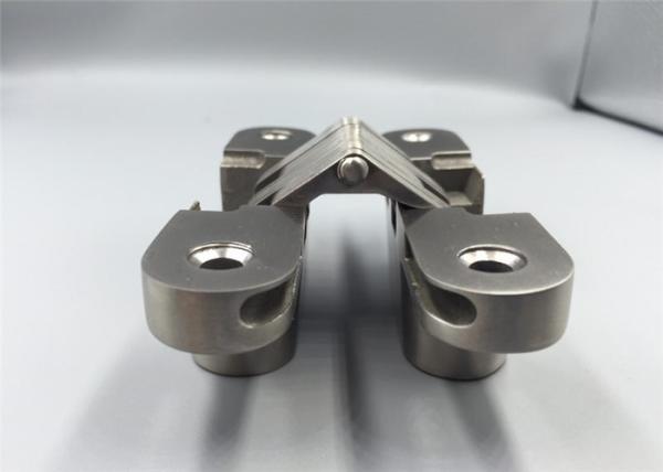 19x95mm SS 304 Fire Rating Spring Heavy Duty Concealed Hinges 180 Degree Hidden Hinge