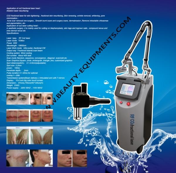 RF Co2 Fractional Laser  Tightening Rejuvenation Skin Peeling Beauty Machine