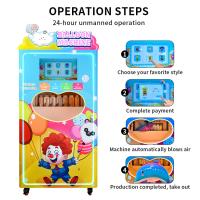 Automatique gonflable 21.5 pouces écran tactile Cartoon machine à ballons personnaliser des ballons Vendeuse pour parc d'attractions