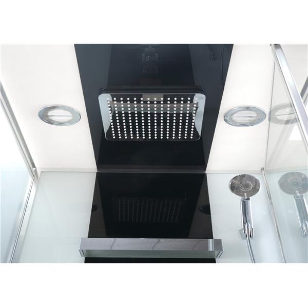 , Square Shower Cabin with white acrylic tray,Fashion Pivot Door， Corner Shower Stalls