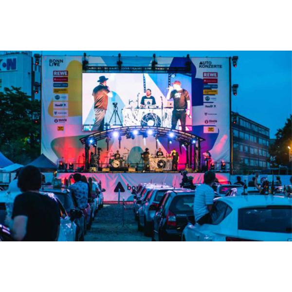 14Bit~16Bit Brightness Led Display Screen Rental SMD1415 P2.976 For Advertising