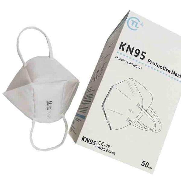 Manufacturer Supplier kn95 printing mouth disposable dust non-woven material fabric face mask