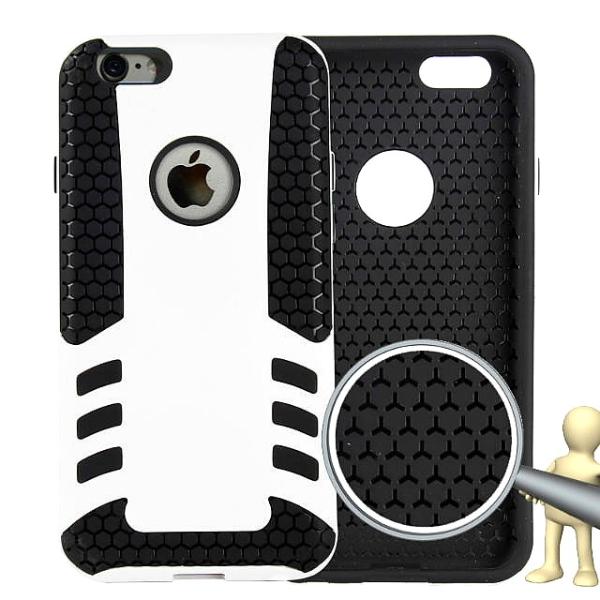 2014 the latest 2 in 1 Rocket Phone Case For 5.5and 4.7 iPhone6 Plus with TPU and PC