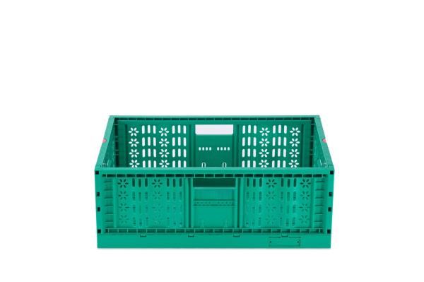 Panier de stockage en plastique pliable pour faciliter le transport et le stockage des fruits en PP