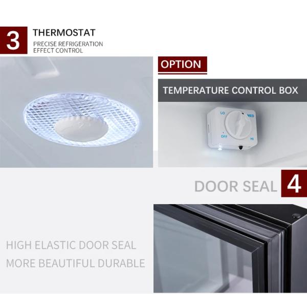 Кухня Дом 36L холодильник холодильник однодверный холодильник компактный черный