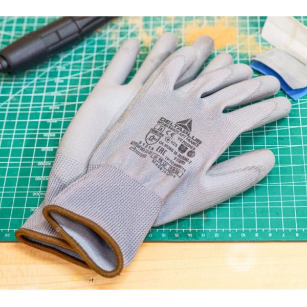 PU Nitrile Coated Anti slip, Wear-resistant, Oil resistant, and Cold resistant Labor Gloves