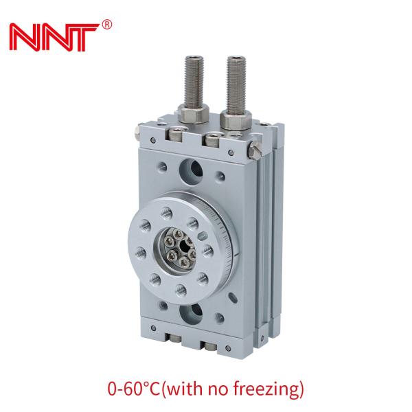 min 0.1MPa Rotary Air Cylinder , Pneumatic Cylinder Actuator Accurate 0.01mm