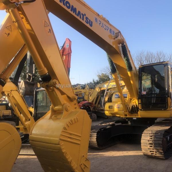 20253 kg Poids de fonctionnement Excavateur Komatsu PC200-7 utilisé avec soupape hydraulique d'origine