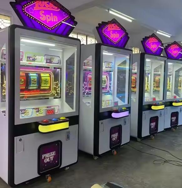 Lucky spin prize machine prize rolling gift machine coin operated game machine