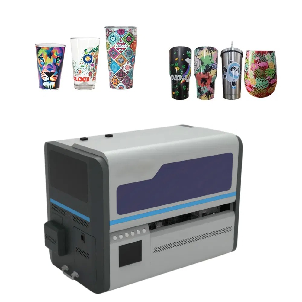 Factory High Speed Digital Cylinder UV Printer Rotary UV Printer for Bottle