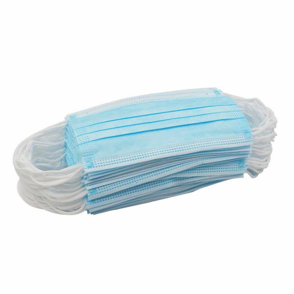 Anti Dust Foldable Face Mask , Disposable 3 Ply Non Woven Face Mask