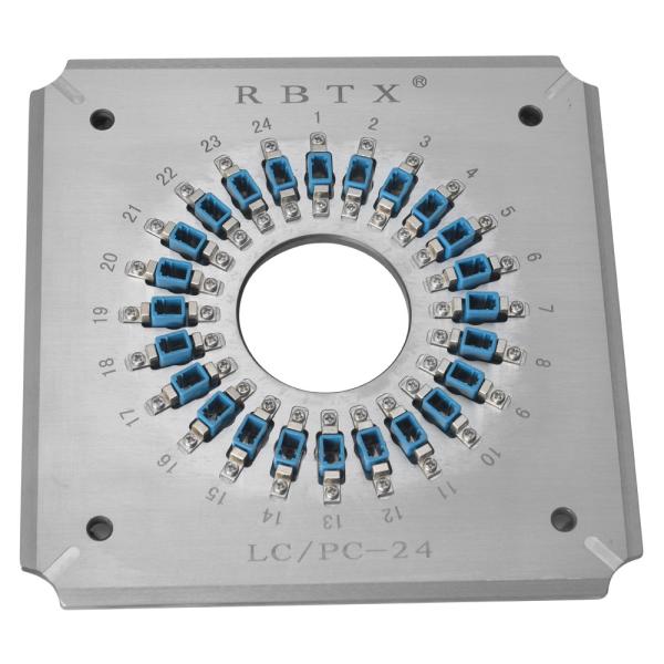 24 Ports LC/PC Optical Fiber LC Connector Polish Holder