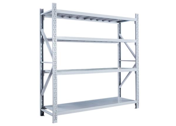 Industrial Length 2000mm Metal Warehouse Storage Shelves Cold Rolled Steel