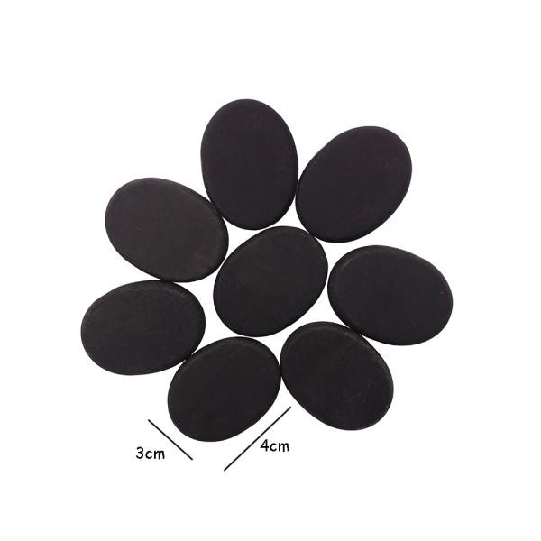 Personal Health Care Blue Soddlite 8pcs Massage Stone in Aluminum Heating Box with Heat Massage Energy Stones