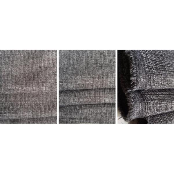 300D 275gsm Cationic Polyester Jacquard Slub Chenille Fabric for Furniture Upholstery