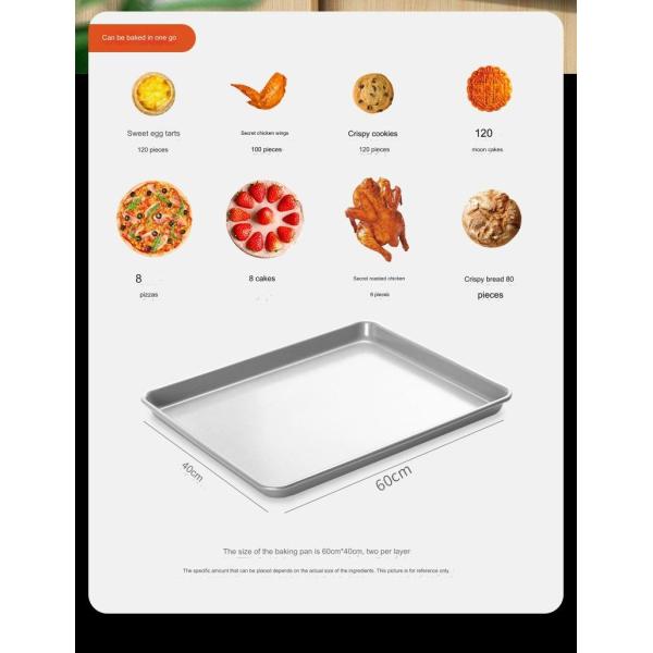 Suitable for Baking Bread Cake Pizza 3-layer 6-tray Electric Heating Commercial Oven