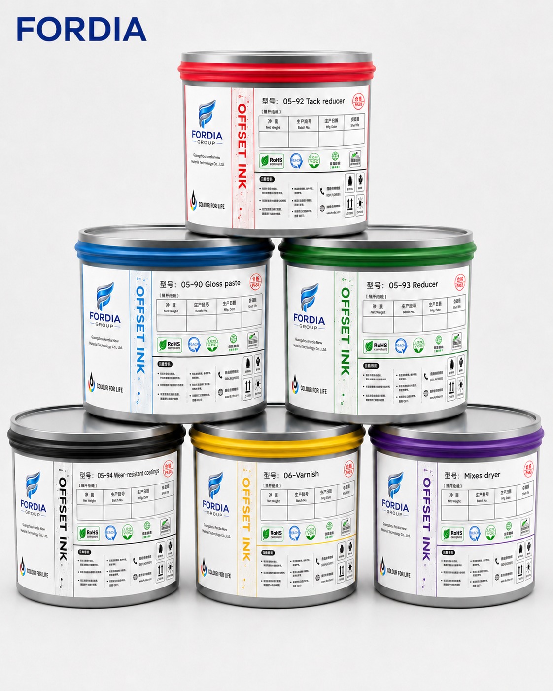 Wear Resistant Coatings Water Based Varnish Beer Cartons Offset Printing