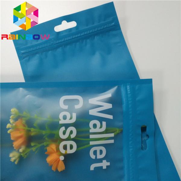 Мешок Ziplock ясного уплотнения штейна 3 бортового плоский для крышки случая телефона/привязывает упаковку