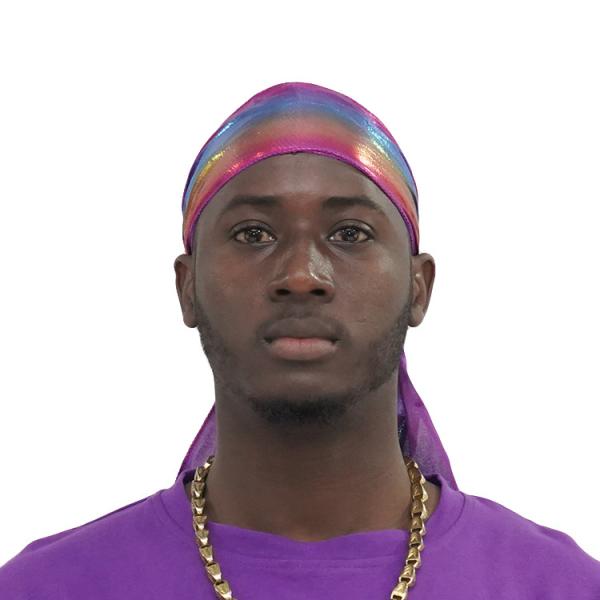 Unisex Head Wrap Wave Cap Women Men Designer Silky Durags
