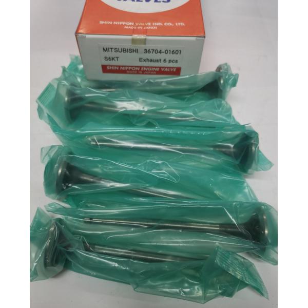 Клапан двигателя 4D95 6D95 6209-41-4110 для KOMATSU Diesel S6K 36704-01601