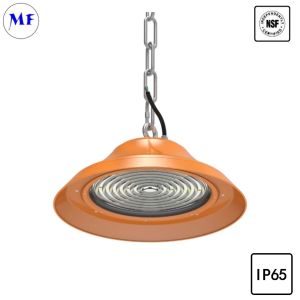 80W IP65 NSF LED High Bay Food Lighting IP65 водонепроницаемость 150lm/W 3000K/4000K/5000K/5700K/6500K Для торговых центров