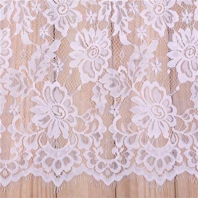French Lace Fabric  Eyelash Cord Lace Fabric  fashion pink lace