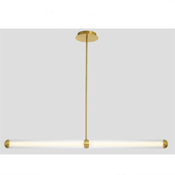 Rose red + light blue + dark green+brushed copper color Aluminum + hardware + acrylic Modern Pendant Light