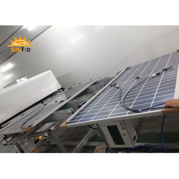 450W Frameless Monocrystalline Solar Panel Bifacial 10BB for Residential Energy Storage System