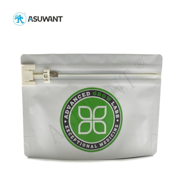 Sachet Printing Logo Child Proof Zipper Bags , Lockable Medication Bag For Herbs