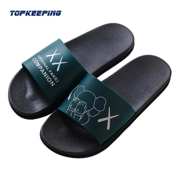 Footwear Summer Plain Print Pvc Slide Odm Sandale Men