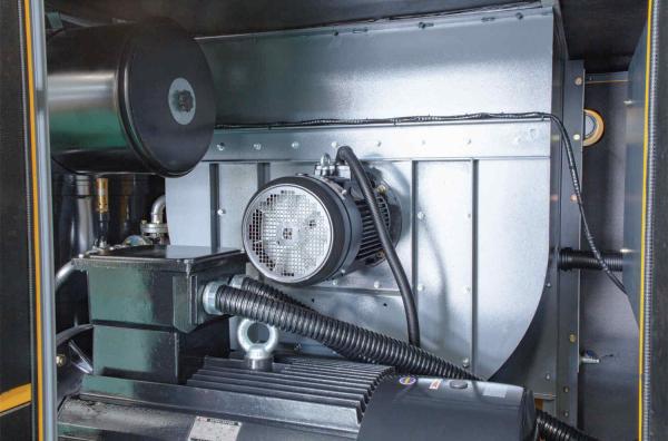 90kw 25bar Oil Injected Rotary High Pressure Screw Air Compressor