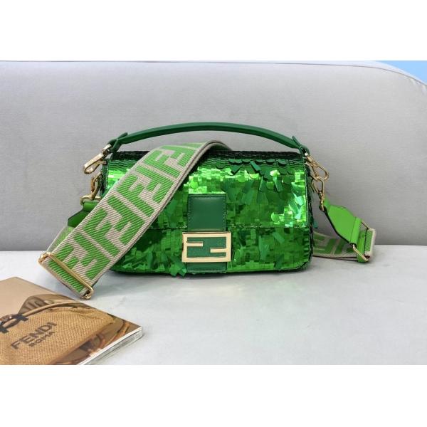 Bead Piece Decoration Bling Bag Unque Shine Cross-Body Bag Baguette Bag