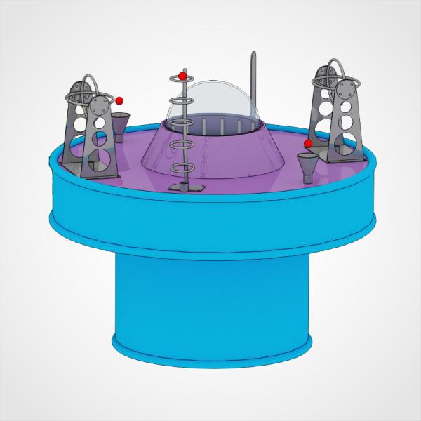 Blaster eléctrico de bolas flotantes para juegos infantiles en interiores