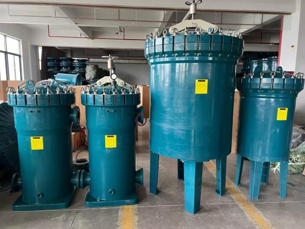 Sistema de filtración sólida de agua de mar