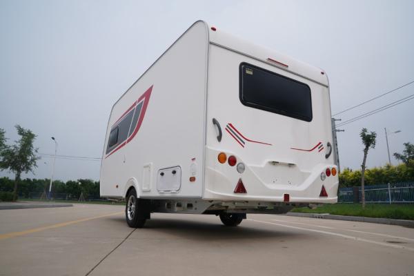 Petite remorque de camping-car personnalisée, mini remorque de camping-car en forme de larme hors route