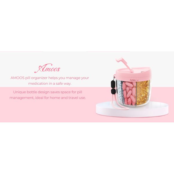 Custom Container 150Ml Red Pink Empty Supplement Vitamin Capsule Pill Plastic Bottle for Packaging