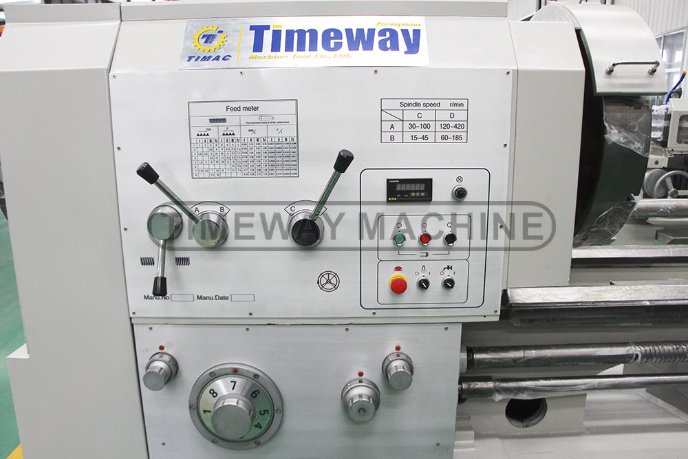 800mm Swing Q-325F Metal Lathes Large Spindle Bore and Rapid Feed Speed 0 3740 mm/min