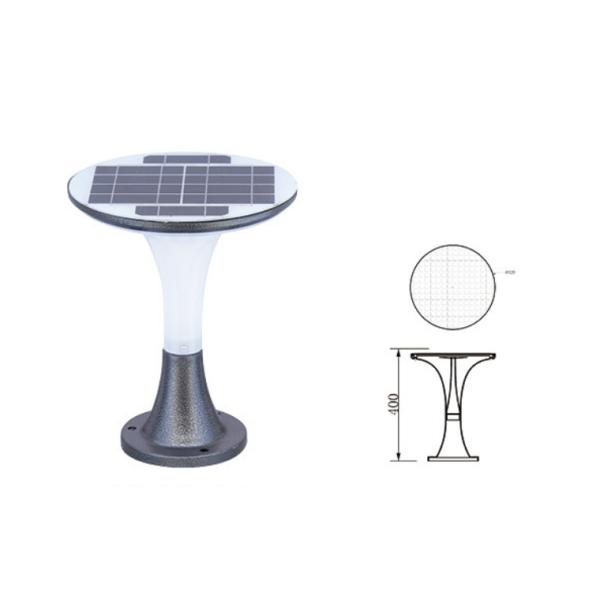 Water Proof Grade Solar Underground Paving Light Buried Lamps Aluminium + PC