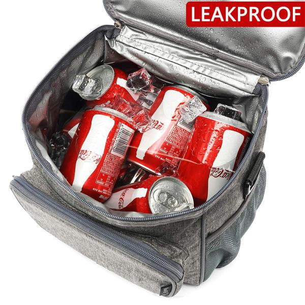 Insulated Lunch Box Portable Lunch Bag Adult Kids with Shoulder Strap