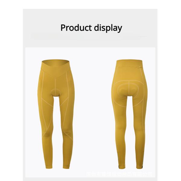 Cycling pants, women's solid color spring and summer trousers, mountain road bikes, cycling clothes, cycling trousers