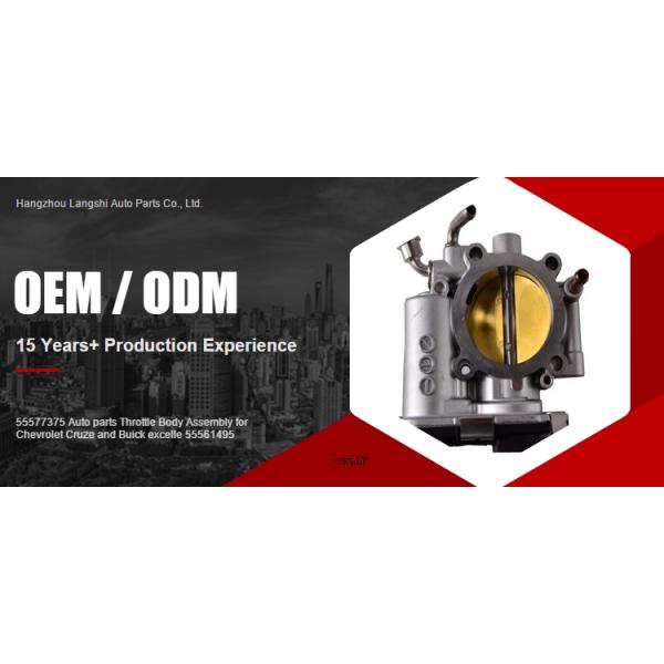 Assemblage de carrosserie de l'accélérateur pour Chevrolet Cruze 55577375 55561495