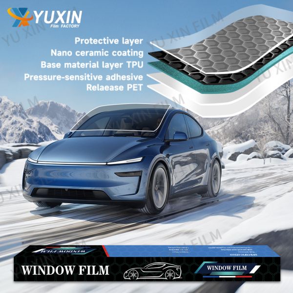 Heat Control Nano Ceramic UV99% Tint Film for Car Window Auto Tint Film 5% 10% 35% 70% VLT Car Window Tint