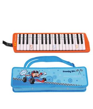 ABS Plastic Children/Kids toy 36 key Melodica with Cartoon leather box-AGME36A