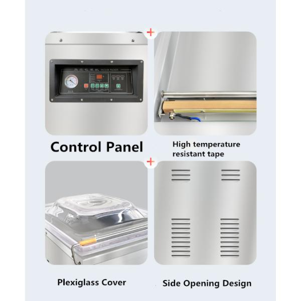 CE Certified DZ-400 Single Chamber Vacuum Sealing Machine for 400mm Sealing Length