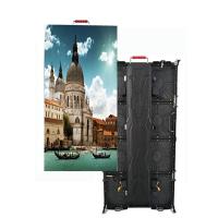 Le moulage mécanique sous pression Hd en aluminium épousant le mur d'intérieur de vidéo de P2.976 LED