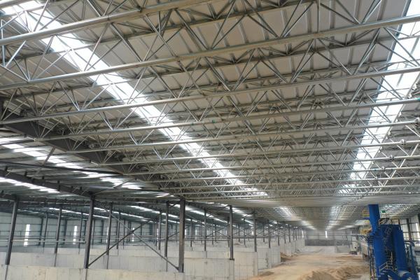ASTM AISI Prefabricated Industrial Steel Buildings Workshop Steel Warehouse Construction
