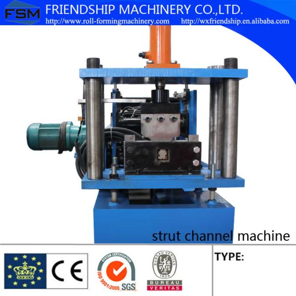GI Steel 1.2 - 2.0mm Stud Roll Forming Machine Used For Light Steel Stud and Track