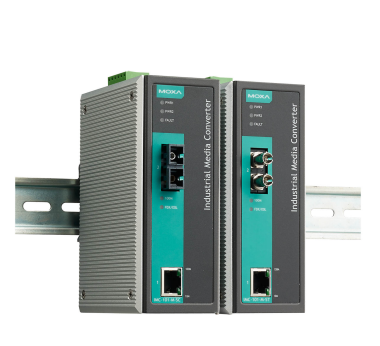 Industrial Fiber Optic Converter MOXA IMC-101-M-ST IMC-101 Series Industrial